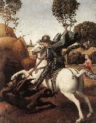 RAFFAELLO Sanzio St George and the Dragon oil painting